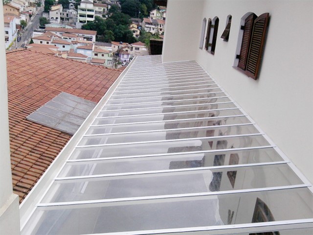 Coberturas policarbonato para condomínios | Coberturas Policarbonato para marquises. Foto 408CP